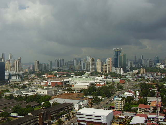 Panama City skyline from San Francisco