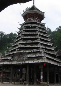 Wooden Drum Tower, Zaoxing