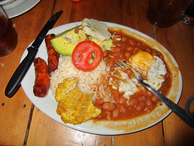 Dinner in Colombia