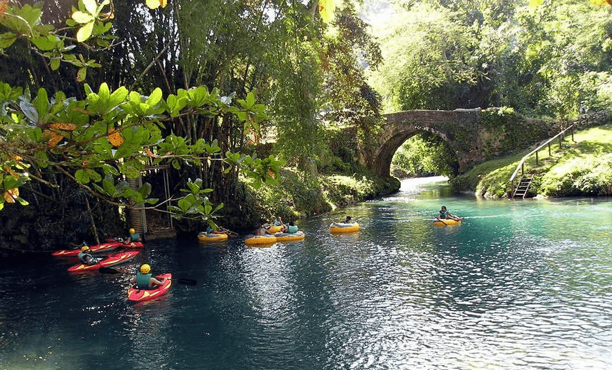 Ocho Rios - white water kayaking Jamaica