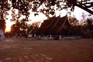 Wat Xieng Thong temple in Luang Prabang, Laos