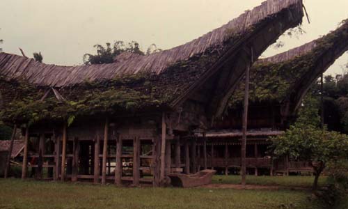 Traditional house style in Central Sulawesi, Tana Toraja
