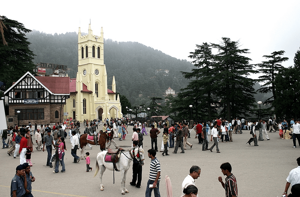 Shimla mall road