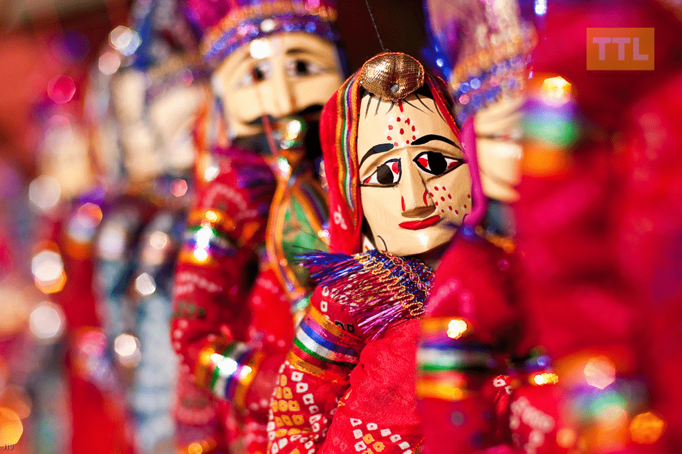 Jaipur puppets