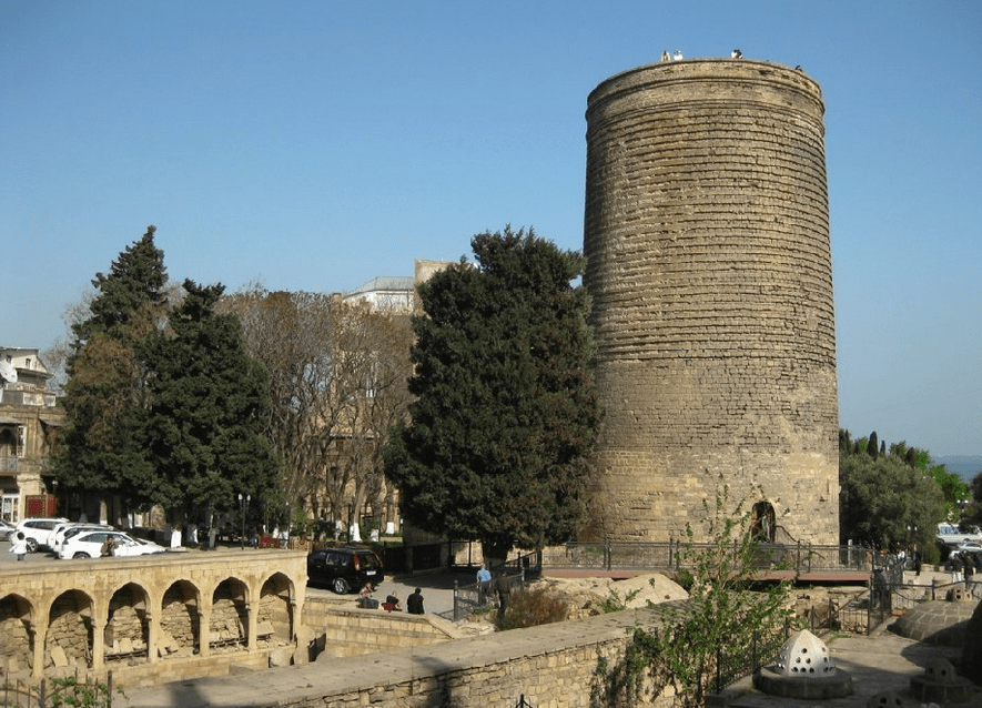 Maiden's tower or the virgin tower of Baku
