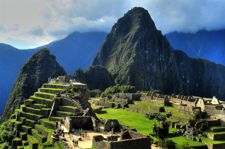 Machu Picchu on Inca Trail Peru